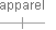apperal